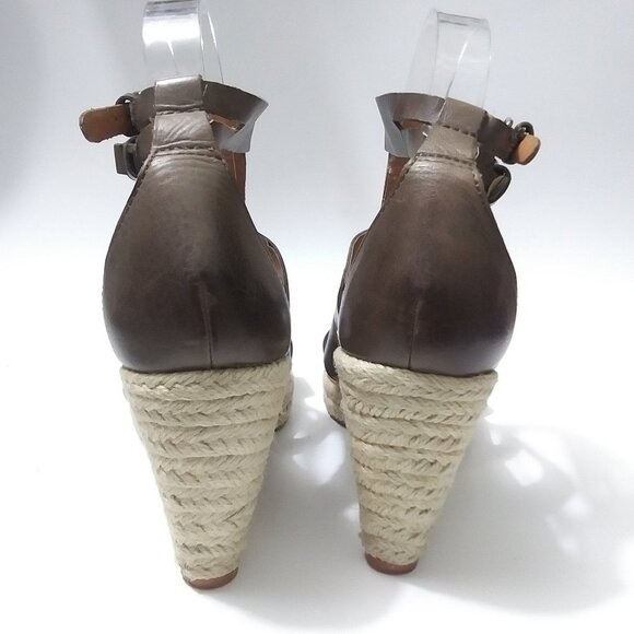 Fossil Platform Gladiator Wedge Espadrilles - Picture 4 of 12